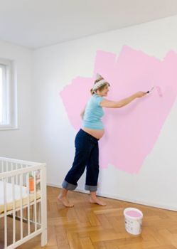 baby room painting