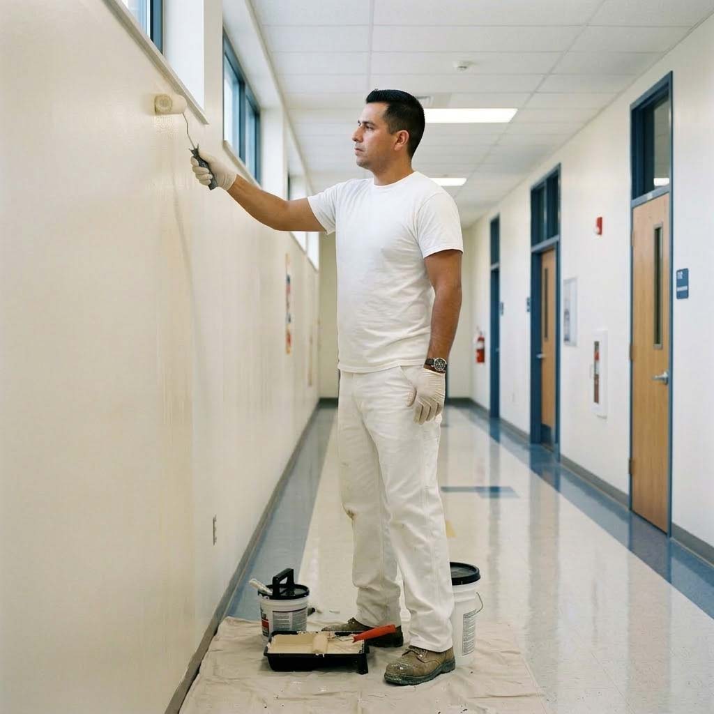 3 Our Specialized School Painting Process 3 Our Specialized School Painting Process