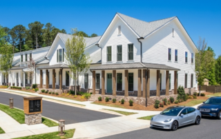 Budgeting for Exterior Repaints in Townhome Communities: A Practical Guide for Boards and Managers - traditional townhome community in Atlanta
