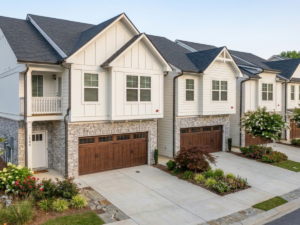 Townhome Exterior Repaints in Atlanta: How to Plan a Community‑Wide Refresh Without Chaos - beautiful row of townhomes