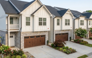 Townhome Exterior Repaints in Atlanta: How to Plan a Community‑Wide Refresh Without Chaos - beautiful row of townhomes