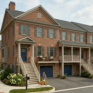 Classic Brick with Updated Trim and Door Colors