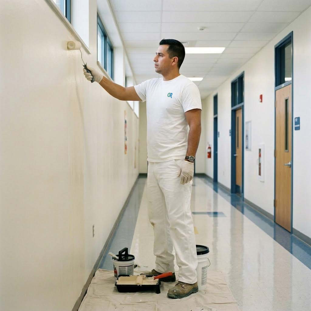 3 Our Specialized School Painting Process 3 Our Specialized School Painting Process
